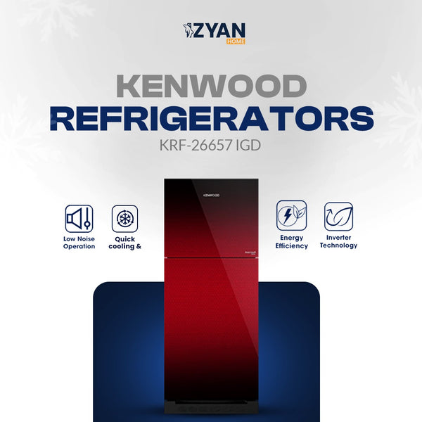 Kenwood Refrigerator Glassdoor Inverter- KRF 23357 24457 25557
