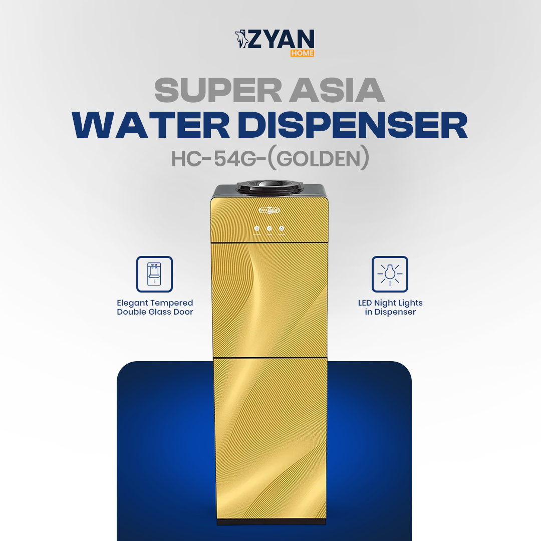 Superasia Water Dispenser-HC-54G-(GOLDEN)