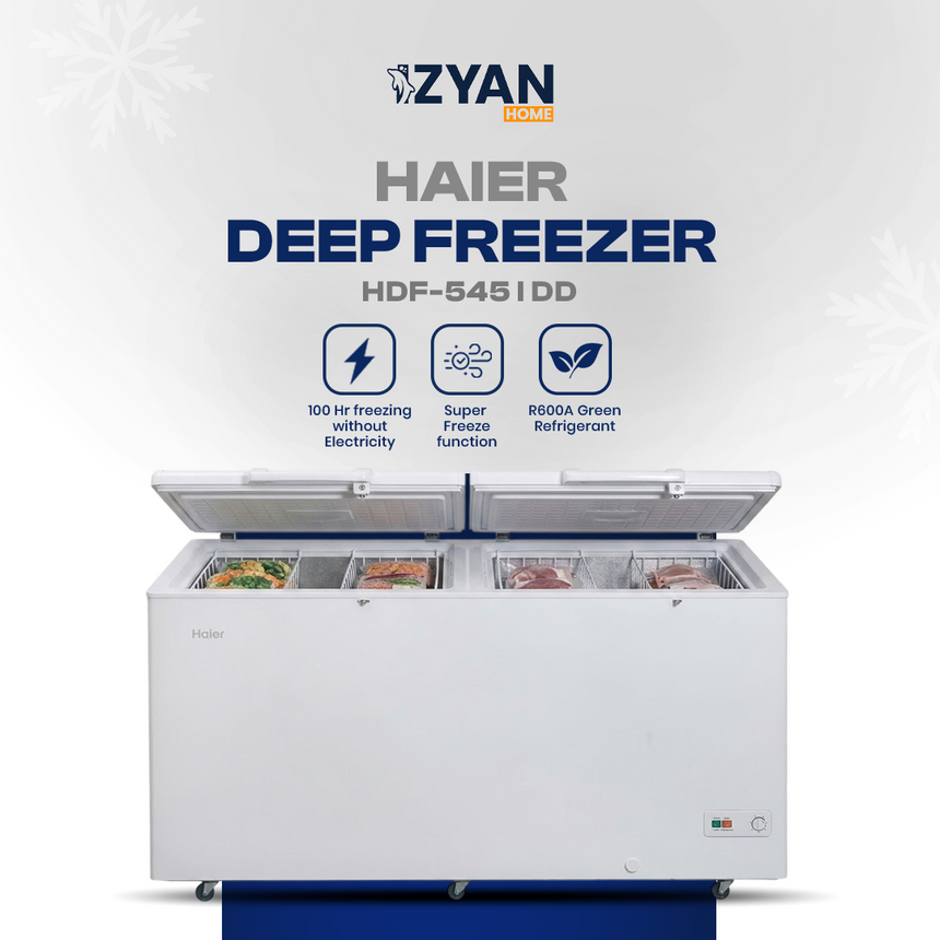 Haier Inverter Deep Freezer | HDF-545 I DD