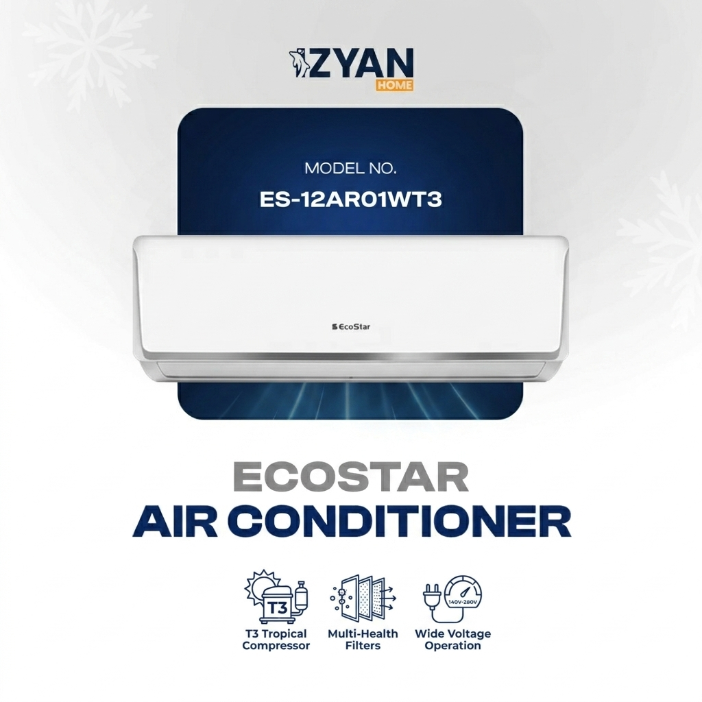 Ecostar Air Conditioner ES ARO1W T3 | Ario Series