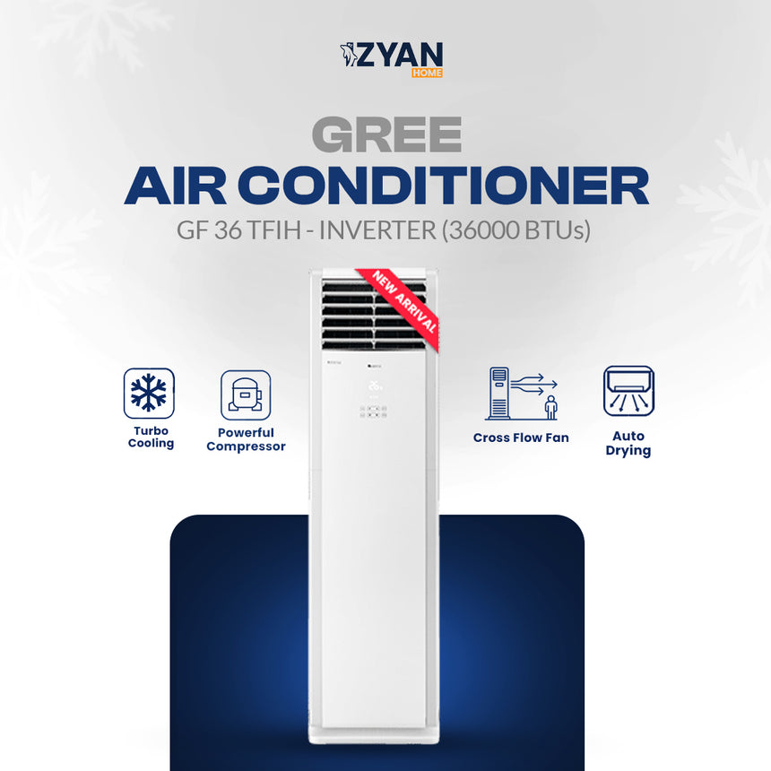 GREE AIR CONDITIONER Floor Standing - GFS TFIH - T Fresh SERIES