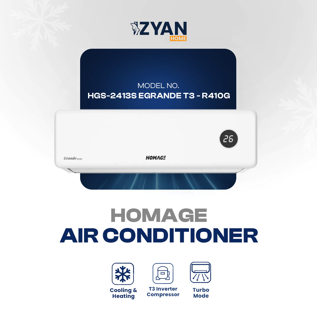 Homage Air Conditioner HGS- eGRANDE T3 Series- R410G