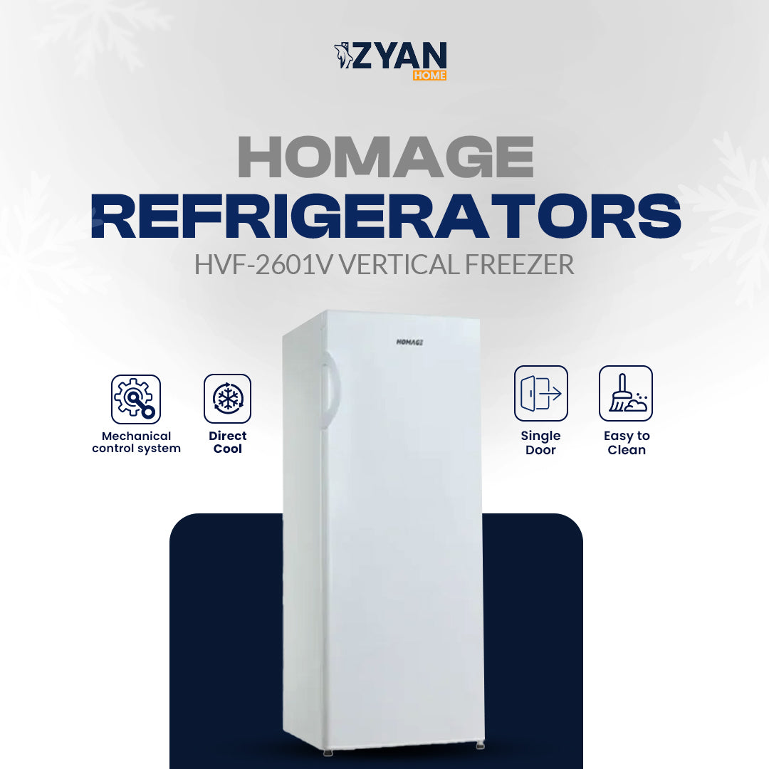 Homage Deep Freezer HVF 2601V VERTICAL FREEZER