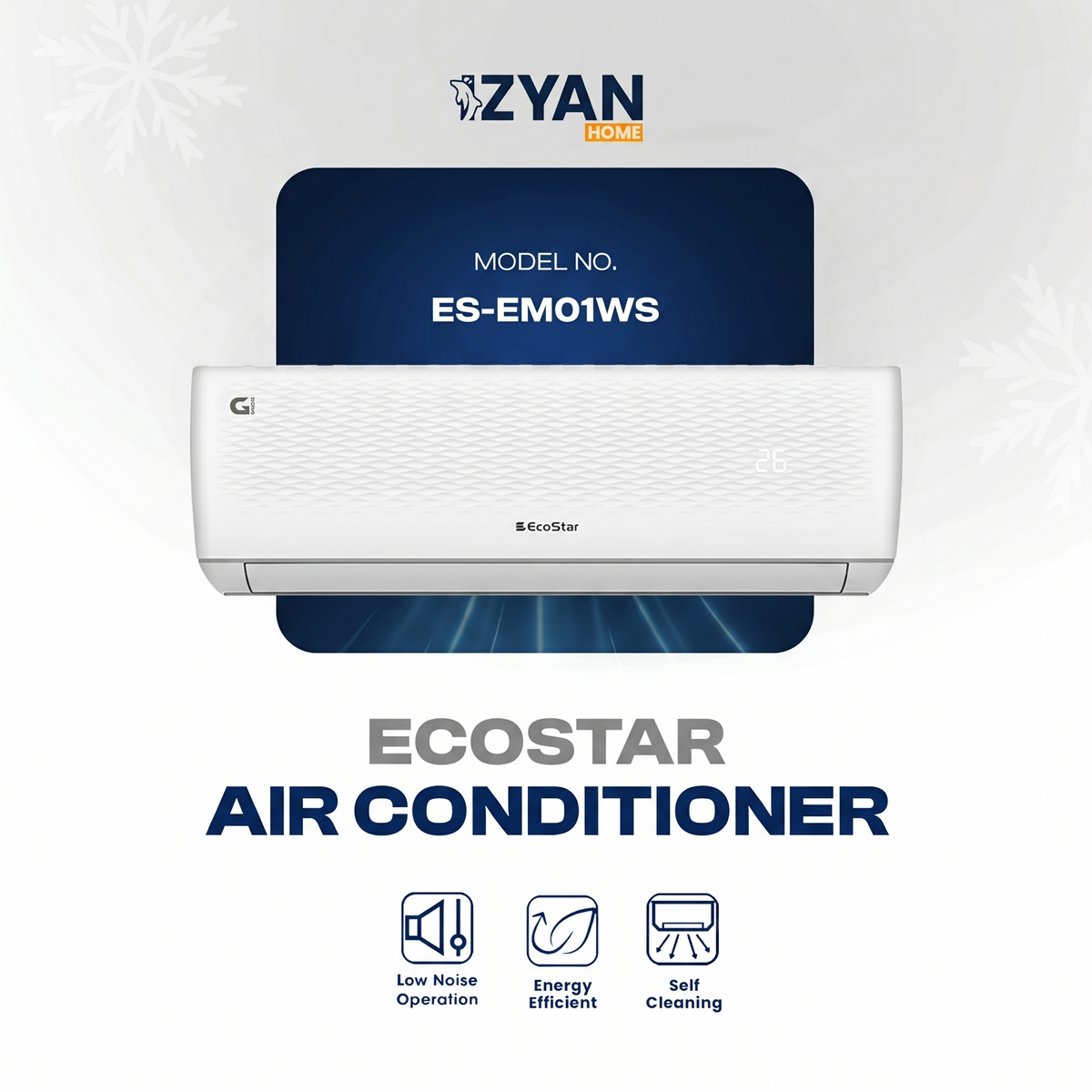 Ecostar Air Conditioner ES-EM01WS