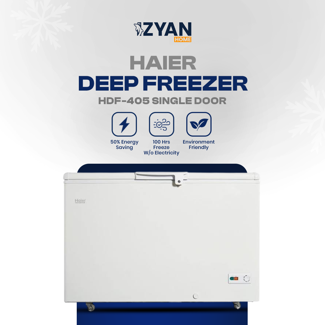 Haier Deep Freezer HDF-285 |HDF-385 |HDF-405 (Single Door)
