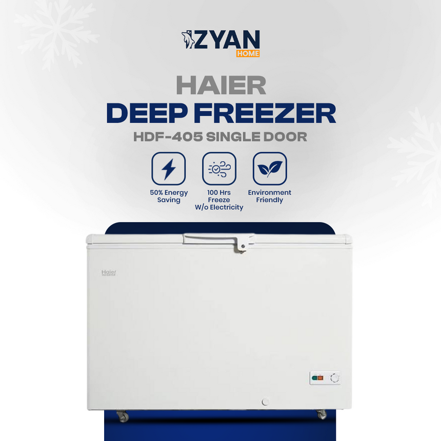 Haier Inverter Deep Freezer | HDF-405 |HDF-465|HDF-535 I Single Door