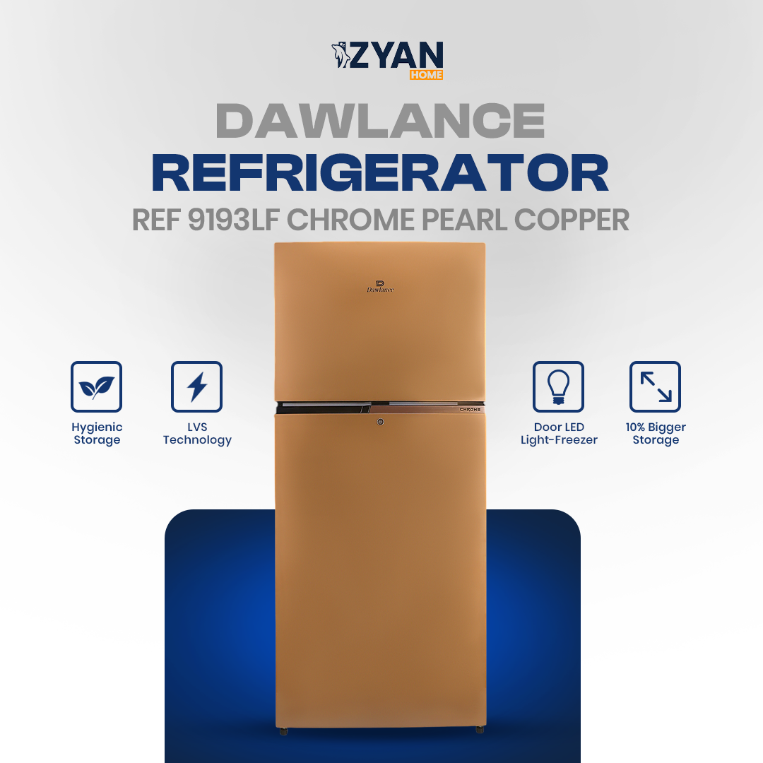 Dawlance Refrigerator REF-9193-LF-CHROME(467 Litres)