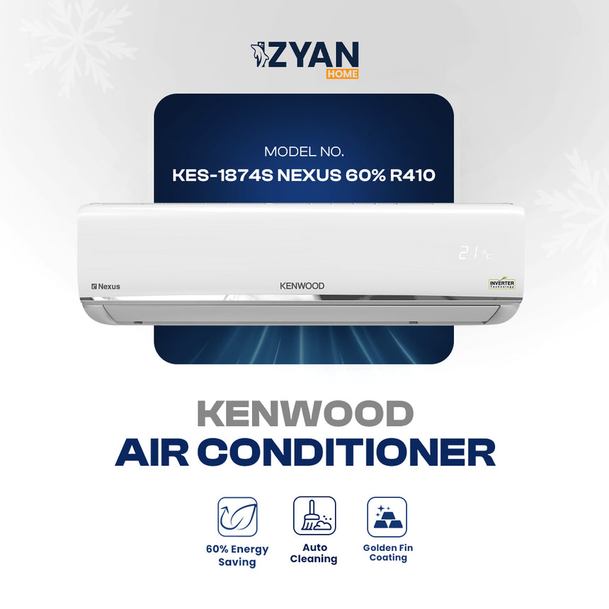 Kenwood Air Conditioner E Nexus 60% Energy Efficient