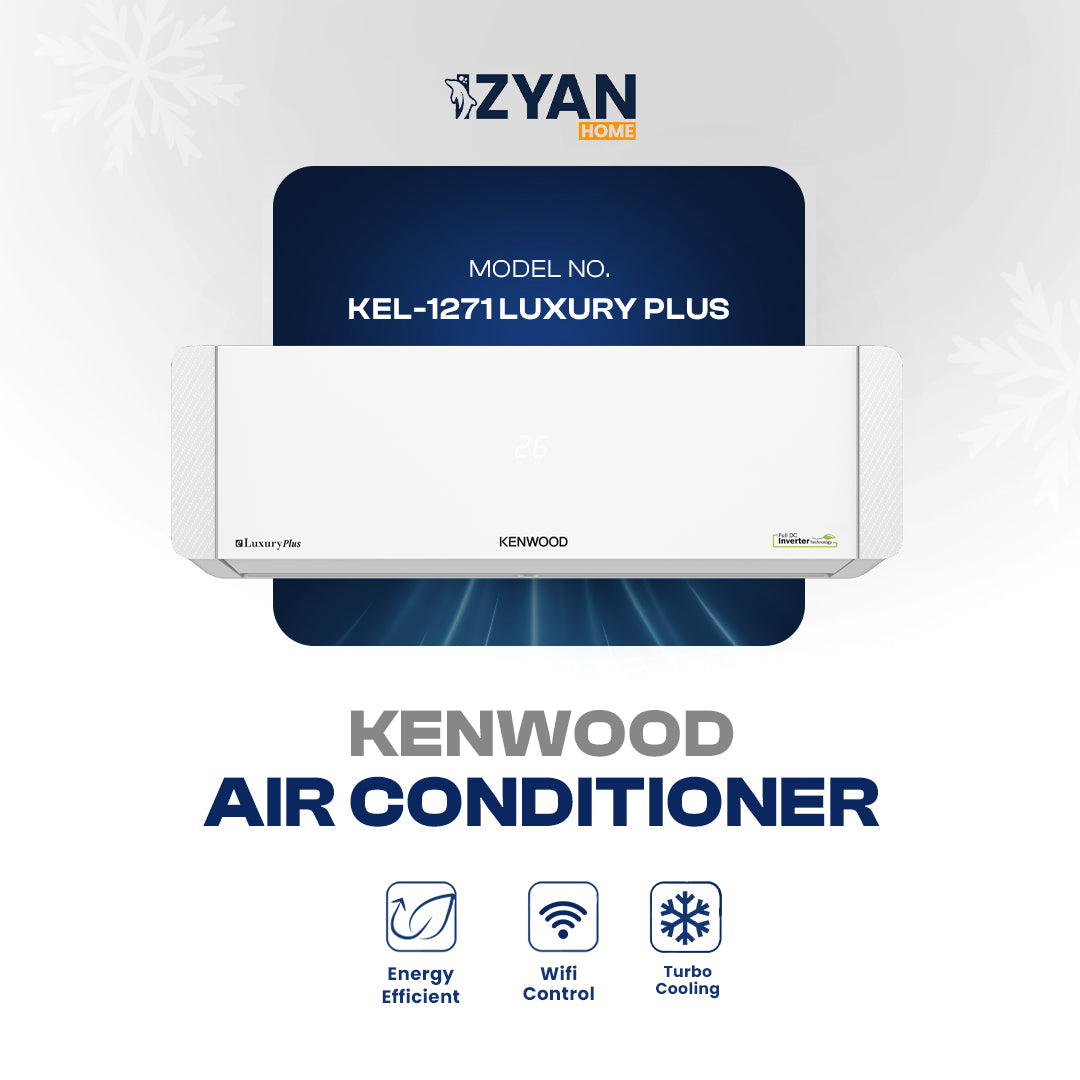 Kenwood Air Conditioner - E-Luxury Plus White