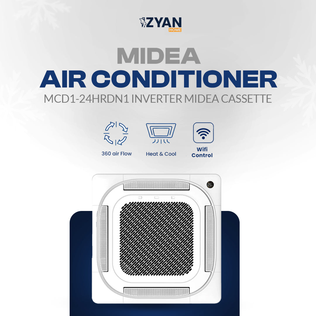 Midea Air Conditioner MCD1 Inverter Series Cassette
