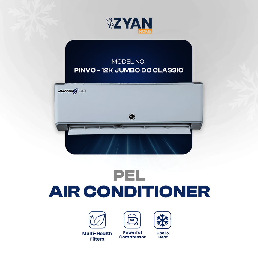 Pel Air Conditioner PINVO JUMBO DC PRIME WIFI T3 - 80% ENERGY EFFICIENCY