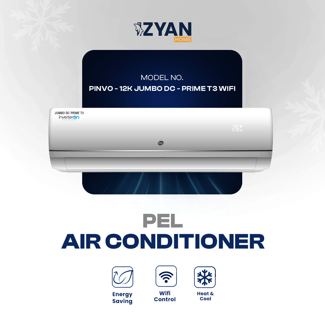 Pel Air Conditioner Inverter On PINVO-JUMBO-DC-PRIME-WI-FI-T3-(H&C) Series