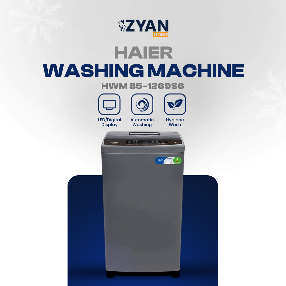 Haier Fully Automatic Washing Machine HWM 85-1269S6