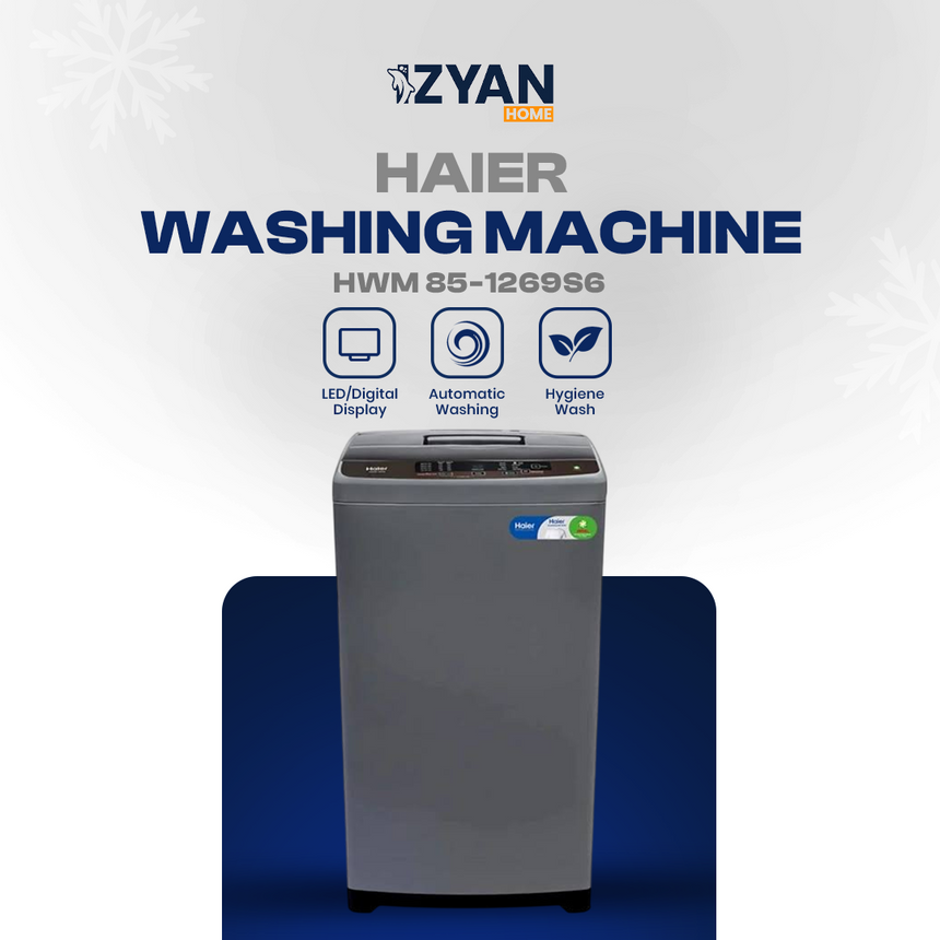 Haier Fully Automatic Washing Machine HWM 85-1269S6