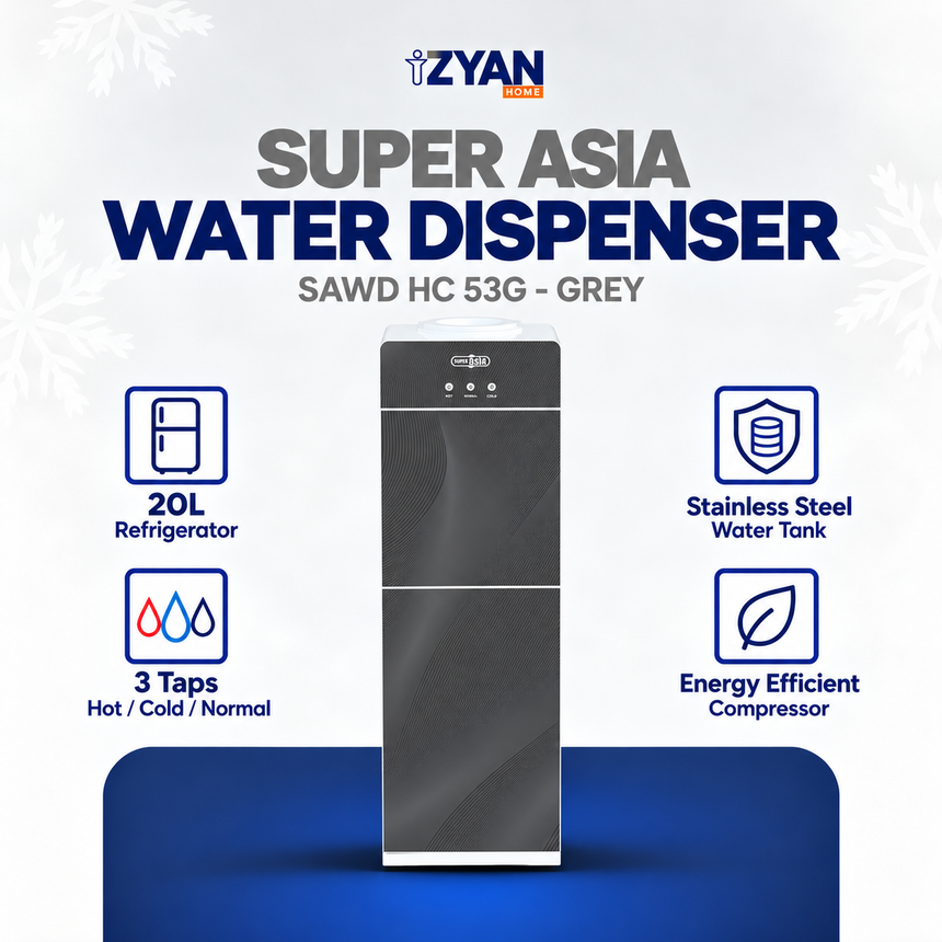 Superasia Water Dispenser HC 53G - GREY
