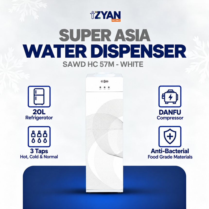 Superasia Water Dispenser-HC-57-M-(WHITE)