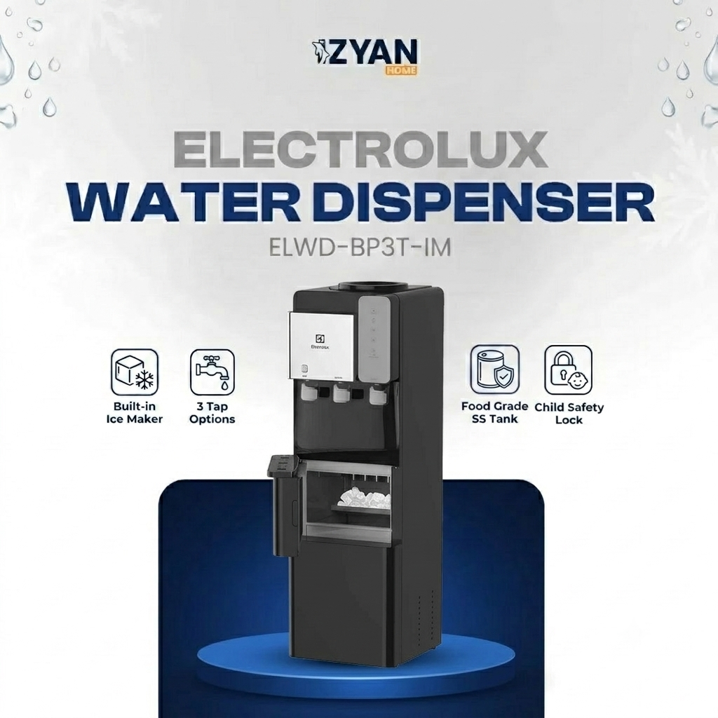 Electrolux Water Dispenser ELWD BP3T IM - ICE CUBES MAKER