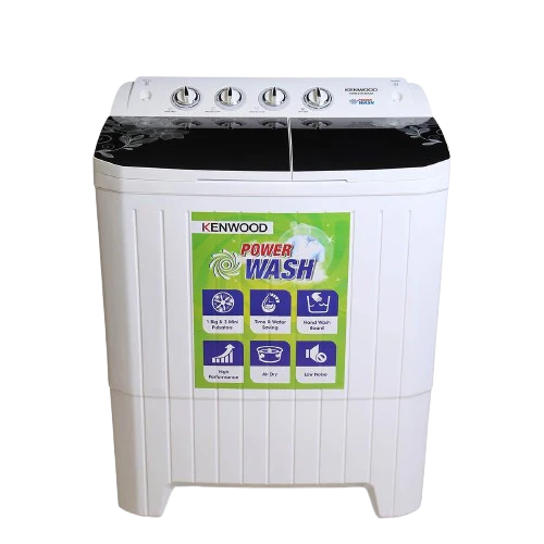 KENWOOD TWIN TUB WASHING MACHINE (SEMI AUTOMATIC) - POWERWASH SERIES