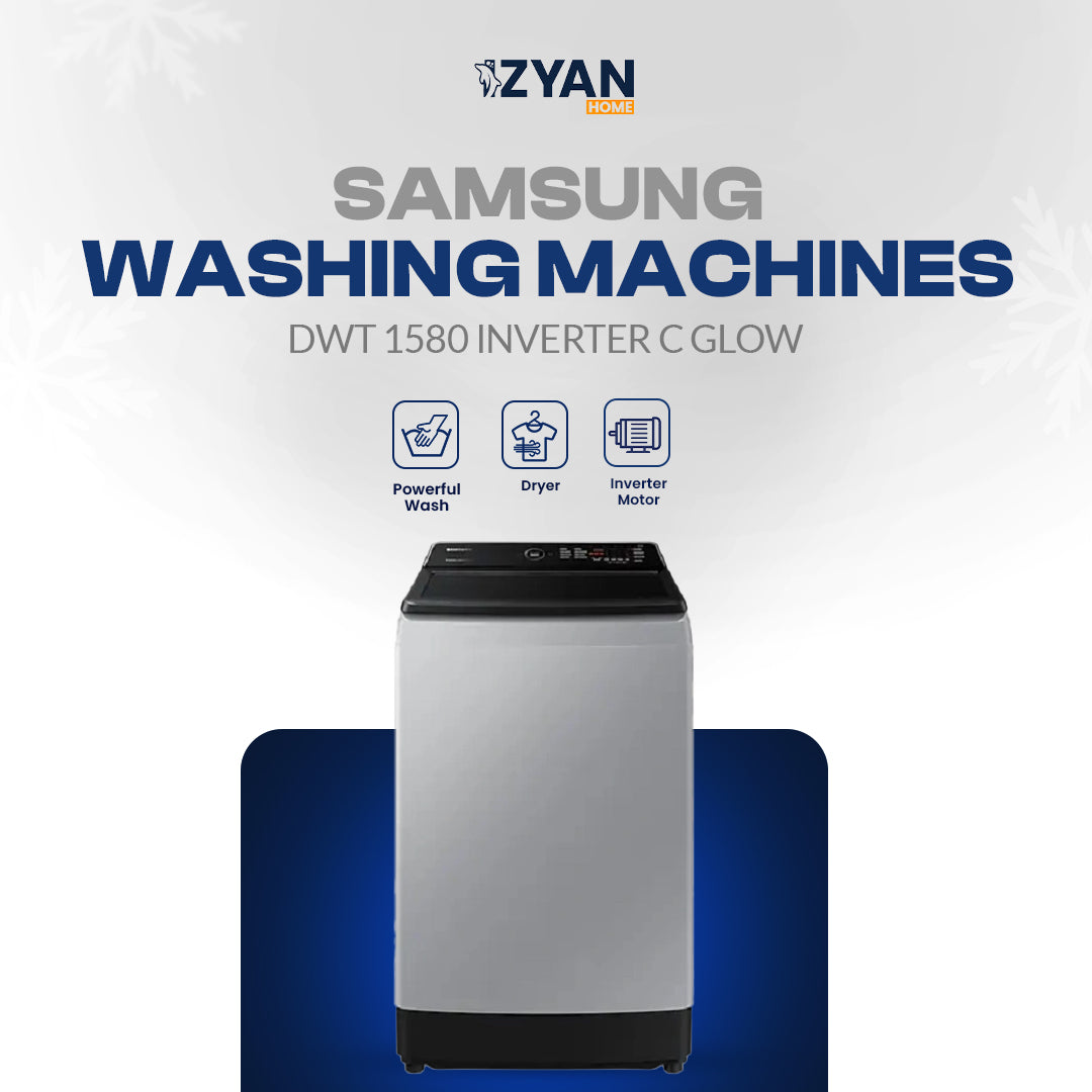Dawlance Washing Machine DWT 1580 INVERTER C GLOW