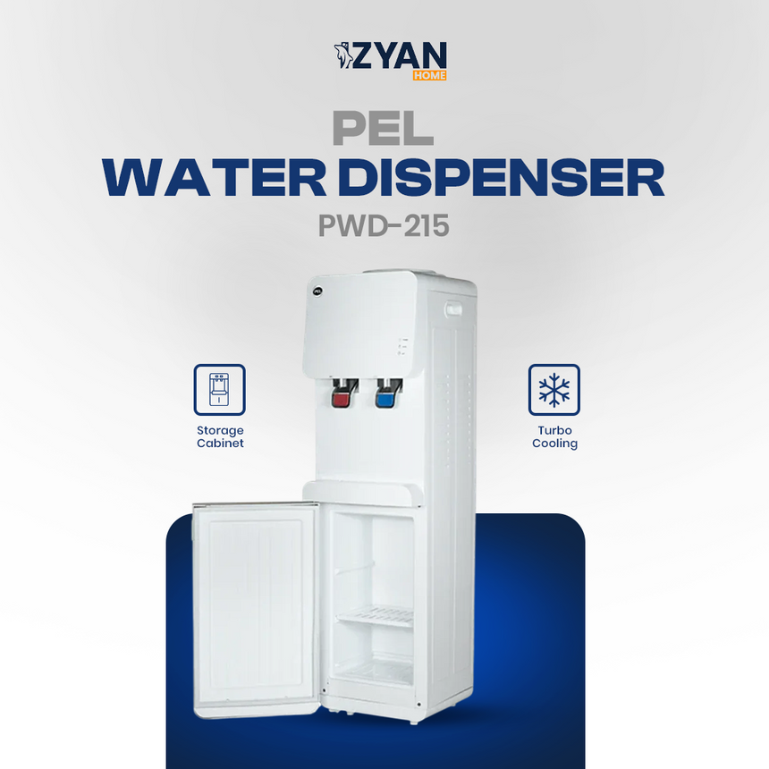 Pel Water Dispenser PWD 215 Basic Pearl - Without Refrigerator
