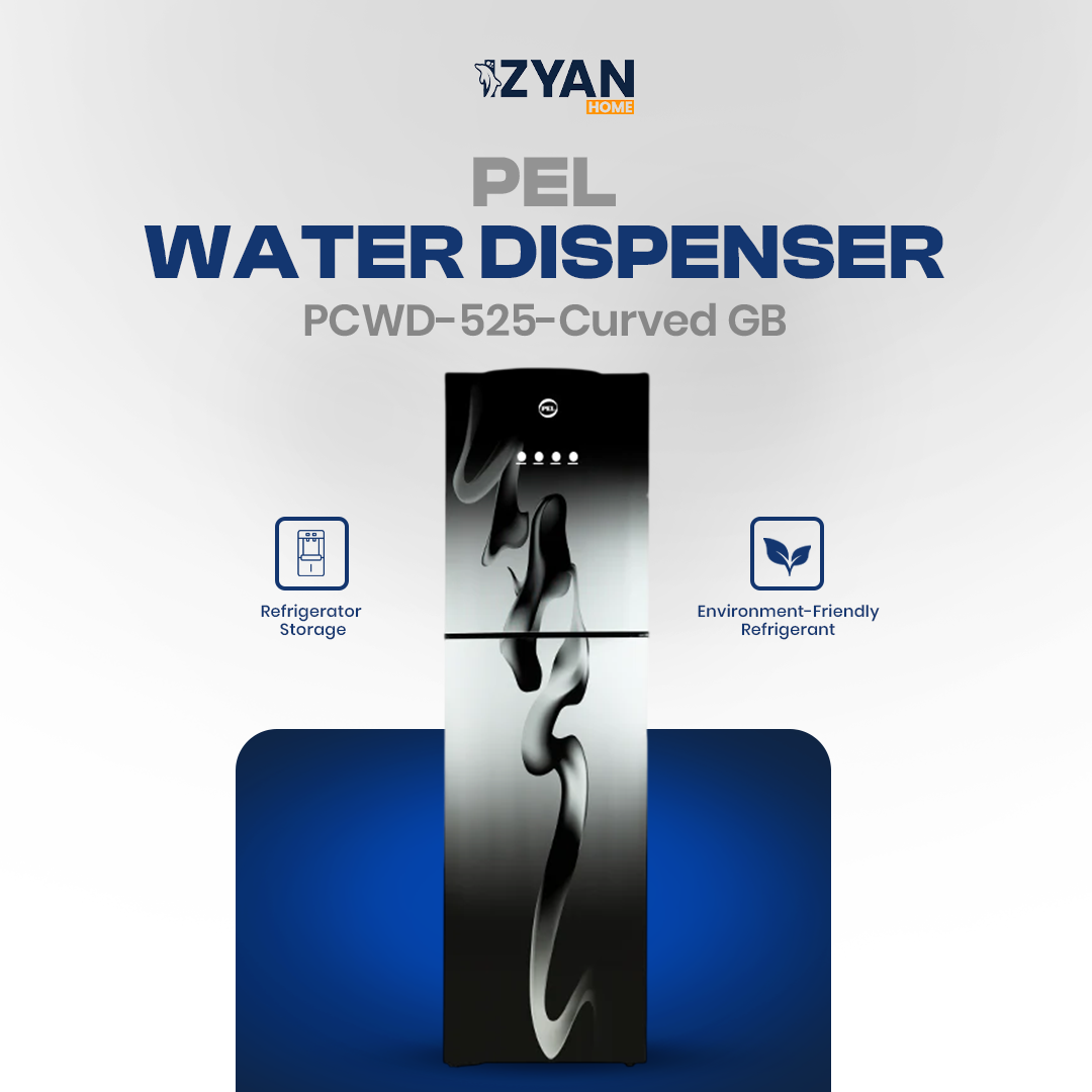 Pel Water Dispenser-PCWD-525-Curved GD