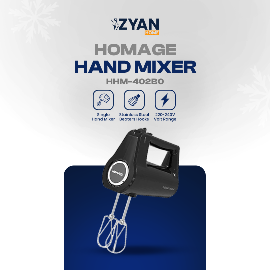 Homage Hand Mixer HHM-402B0