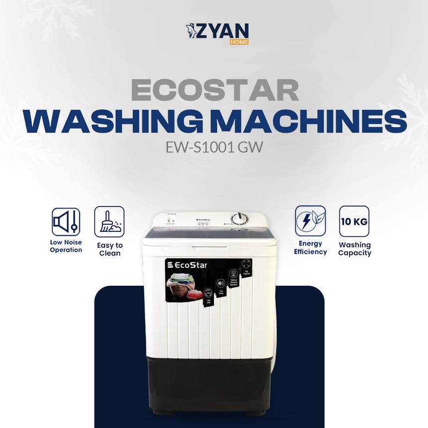 Ecostar Washing Machine EW-S1001 GW - DRYER