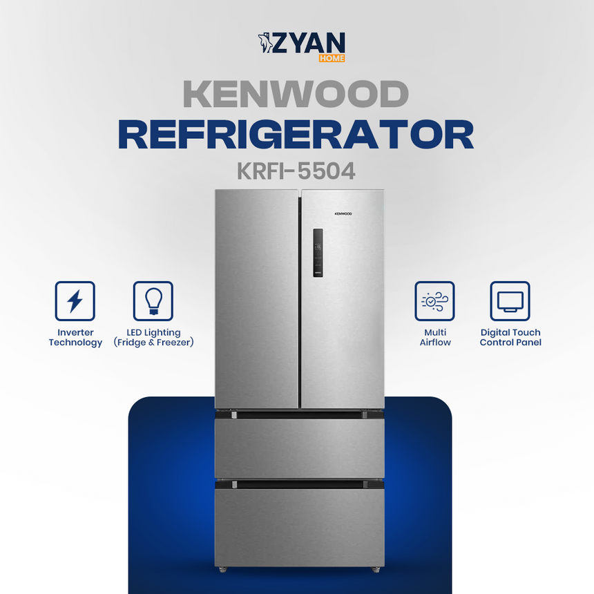 Kenwood Refrigerator KRFI-5504-NO-FROST