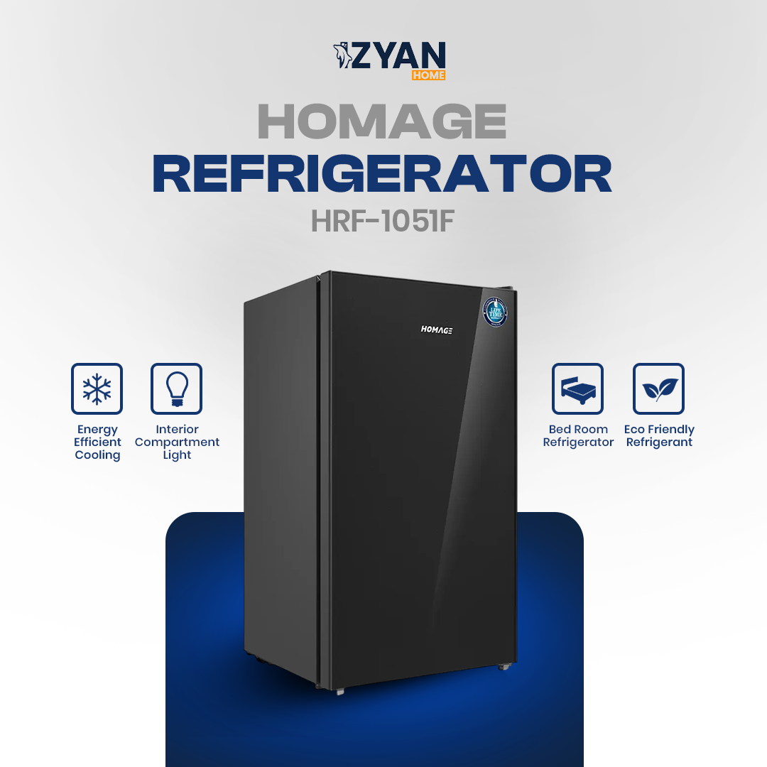 Homage Refrigerator HRF-1051F Bedroom