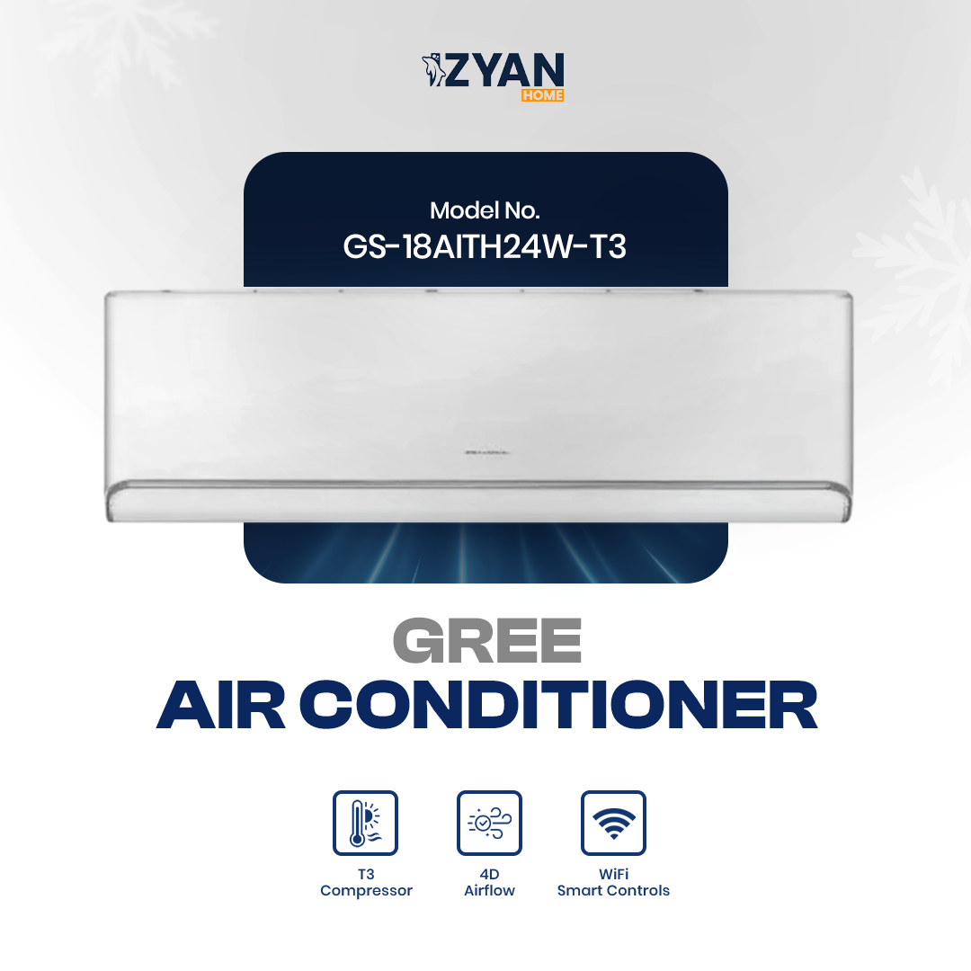 GREE AIR CONDITIONER - AIRY PLUS INVERTER SERIES AITH21 T3