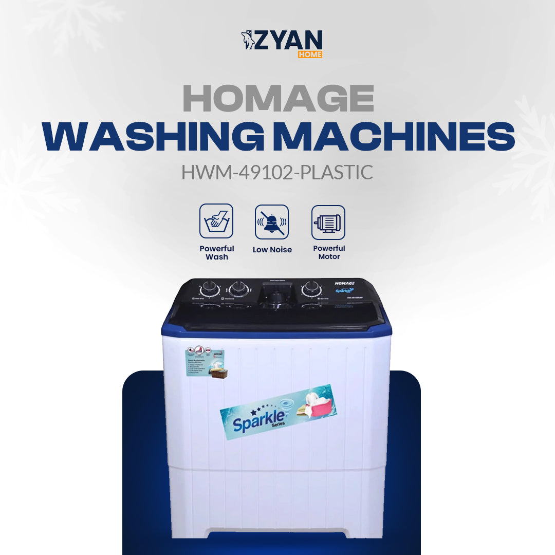 Homage Washing Machine HWM 49102 - SPARKLE
