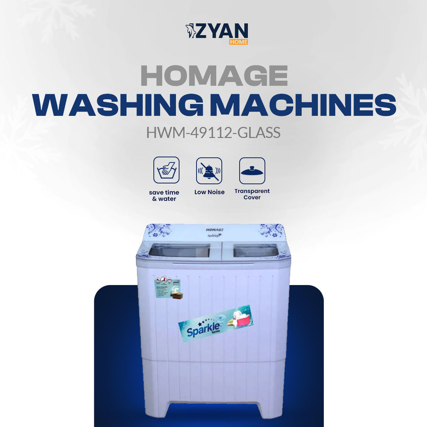 Homage Washing Machine HWM 49112 - SPARKLE