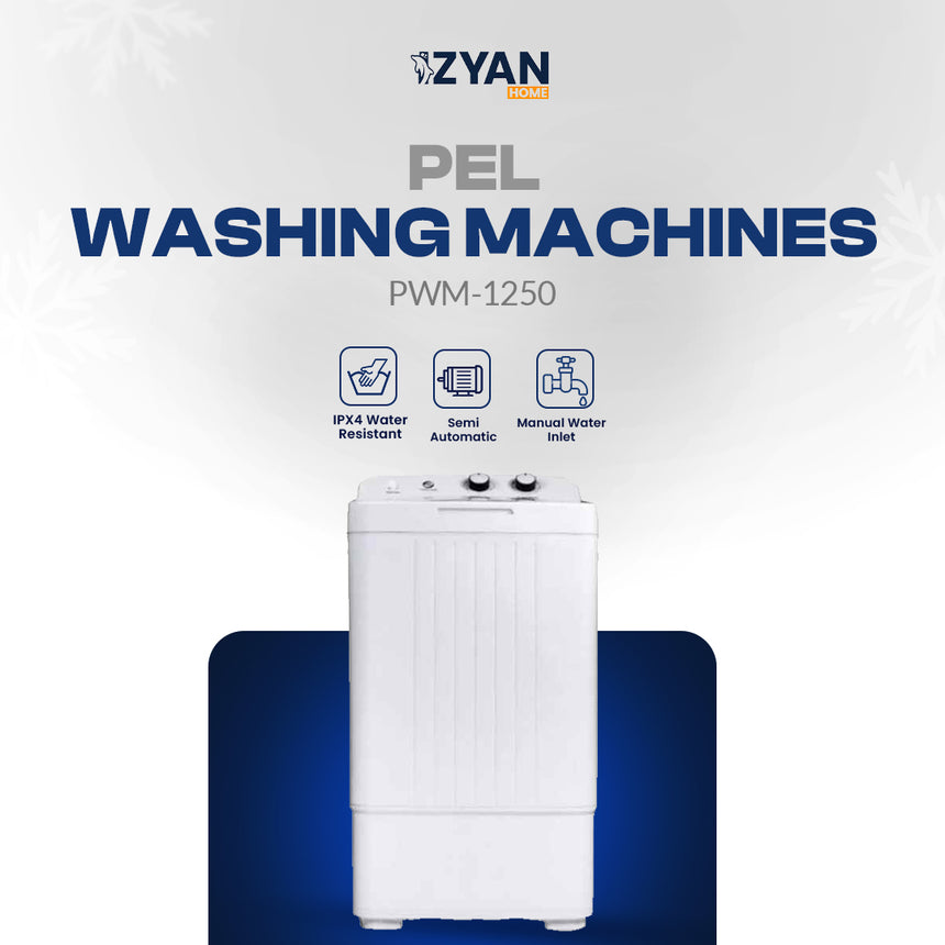 Pel Washing Machine PWM 1250 WASHER