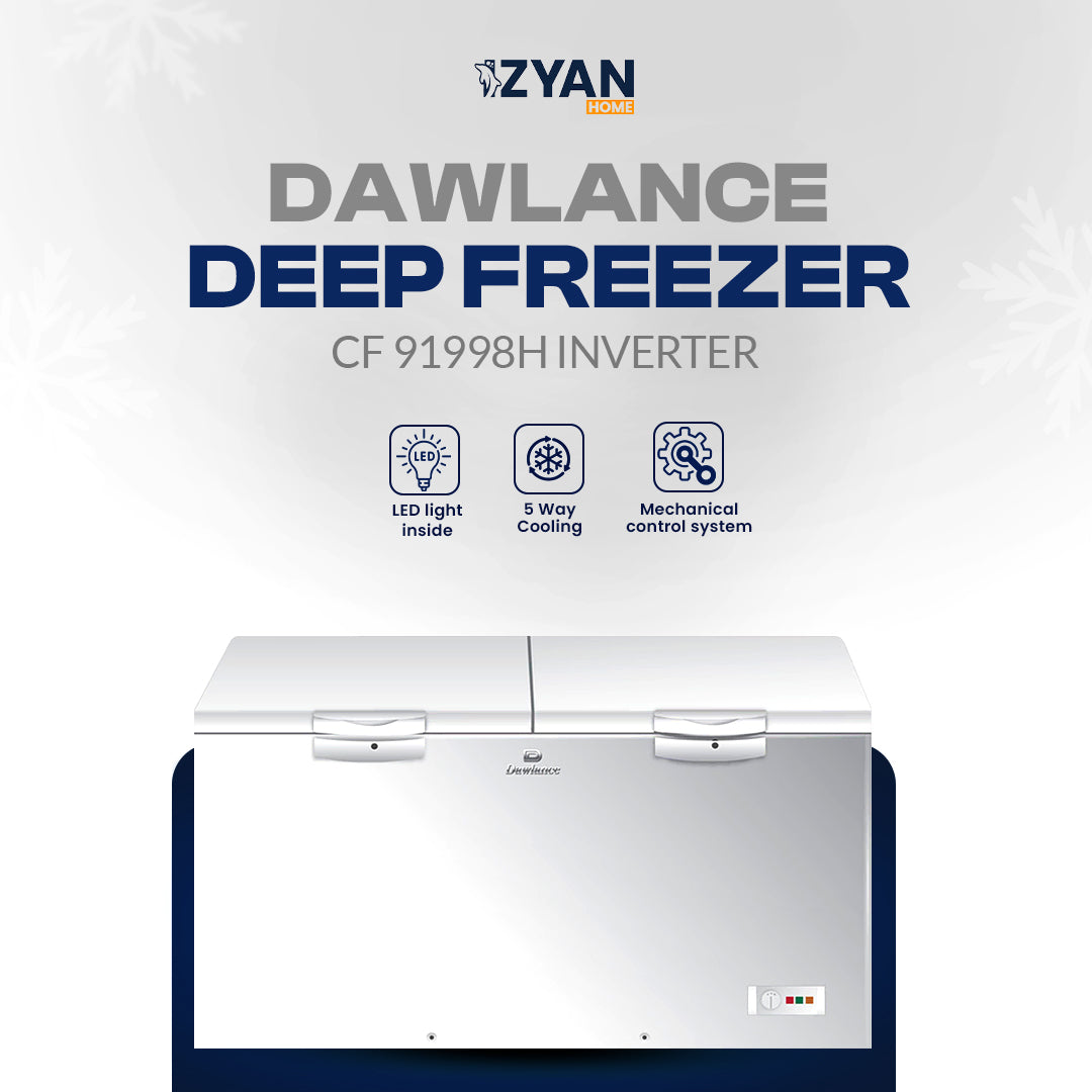 Dawlance Deep Freezer CF 91998H LVS  |CF 91998H LVS CONVERTIBLE  | |CF 91998H LVS INVERTER