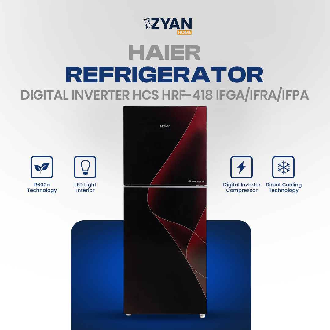Haier Refrigerator Digital Inverter With HCS Technology  | HRF-418 | HRF-458|HRF-538 IOT