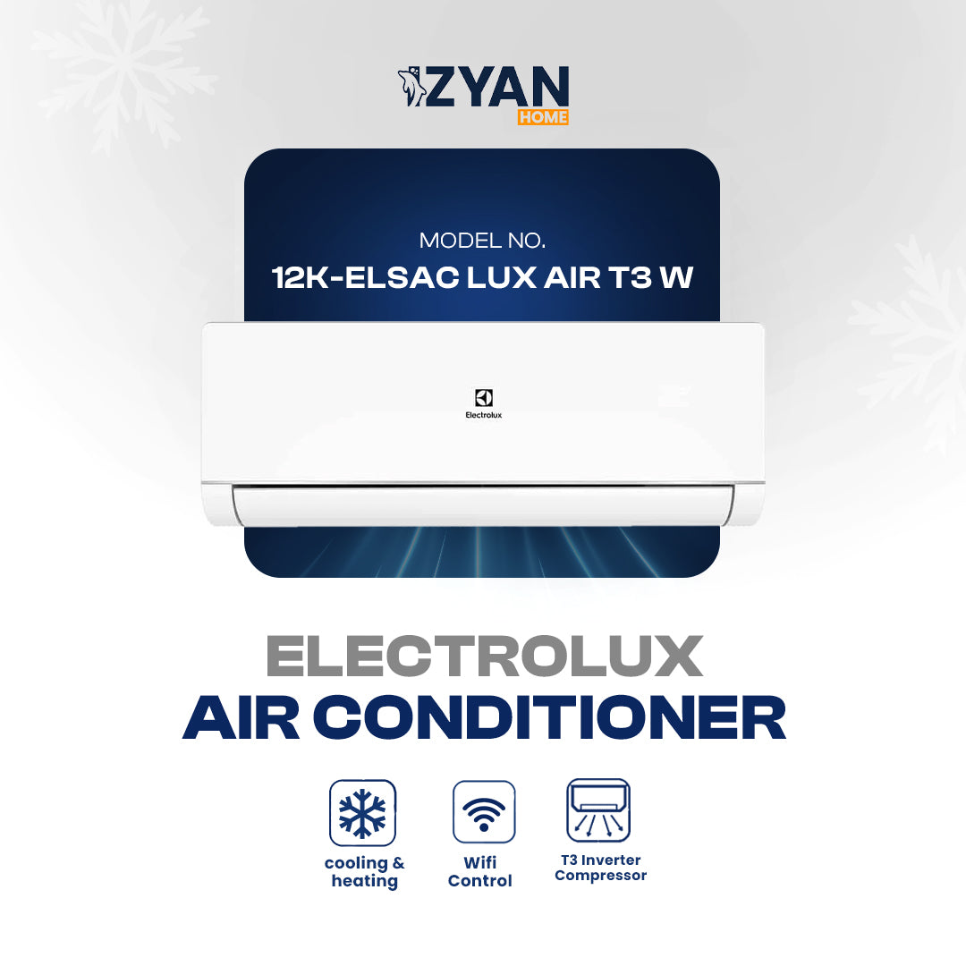 Electrolux Air Conditioner-ELSAC LUX AIR T3 Series W (White)