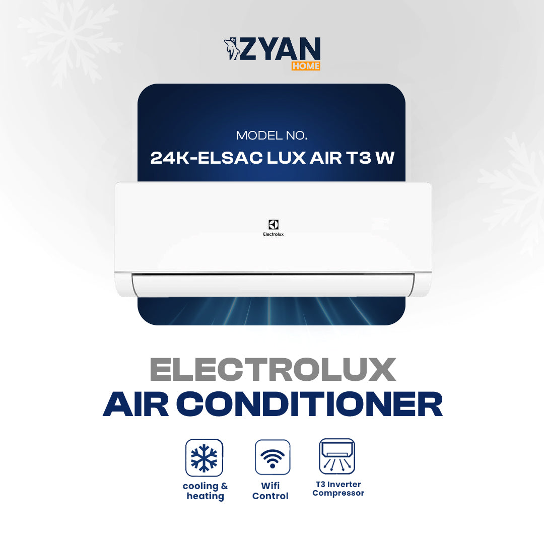 Electrolux Air Conditioner-ELSAC LUX AIR T3 Series W (White)