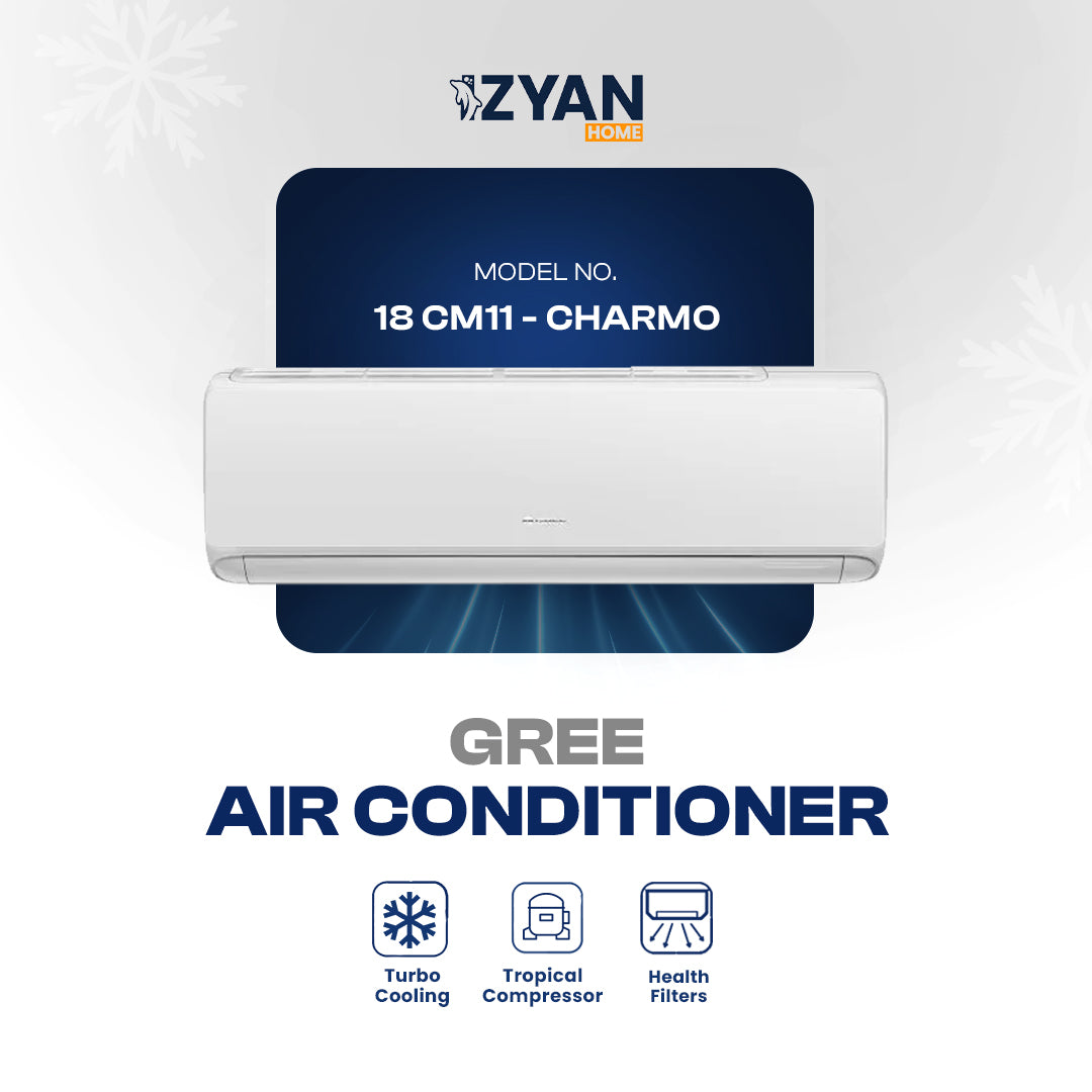 Gree Air Conditioner 12 CM11 | 18 CM11 | 24 CM11 - CHARMO - NON-INVERTER