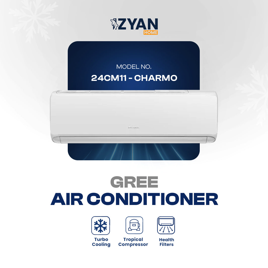 Gree Air Conditioner 12 CM11 | 18 CM11 | 24 CM11 - CHARMO - NON-INVERTER