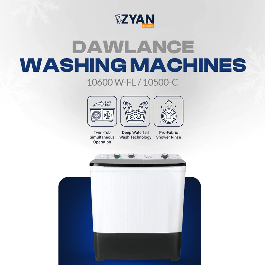 Dawlance Washing Machine DW 10500 C TWIN TUB