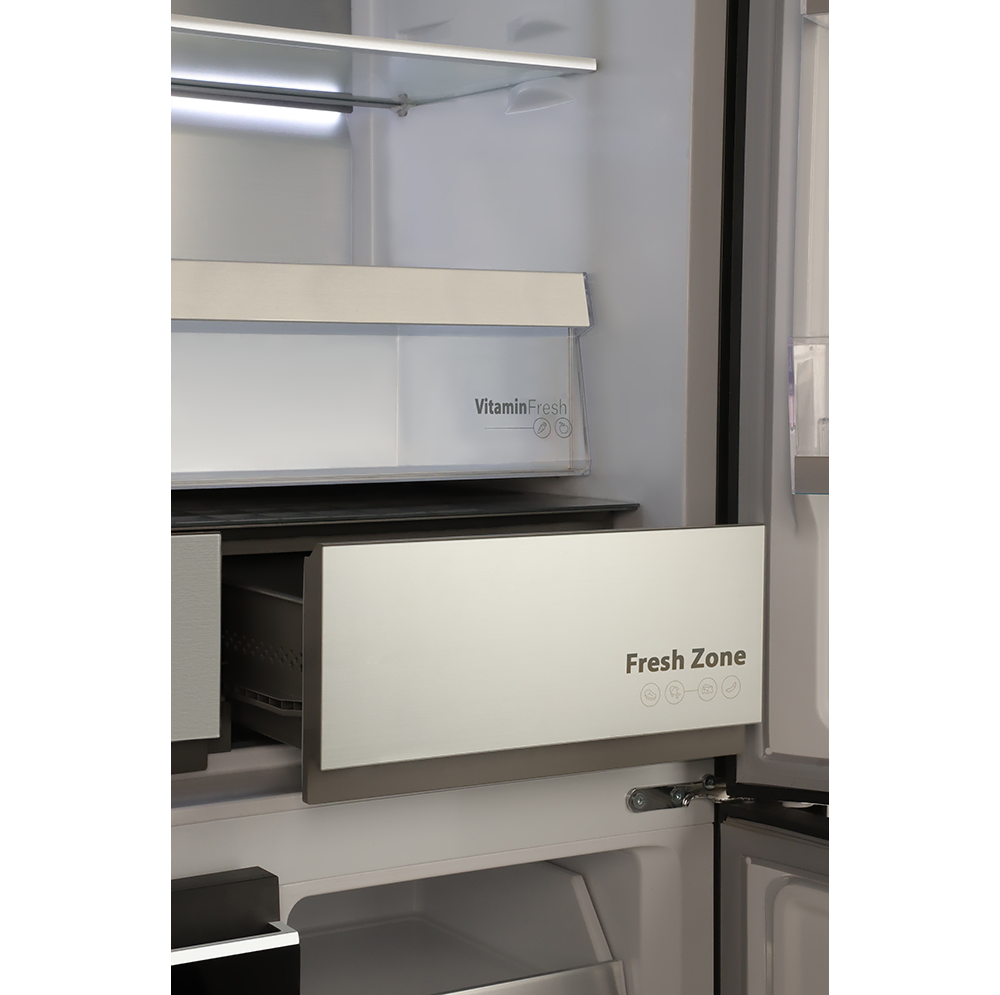 DAWLANCE REFRIGERATOR - DMD 9060 GLASS DOOR INVERTER