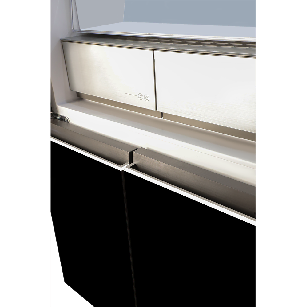DAWLANCE REFRIGERATOR - DMD 9060 GLASS DOOR INVERTER