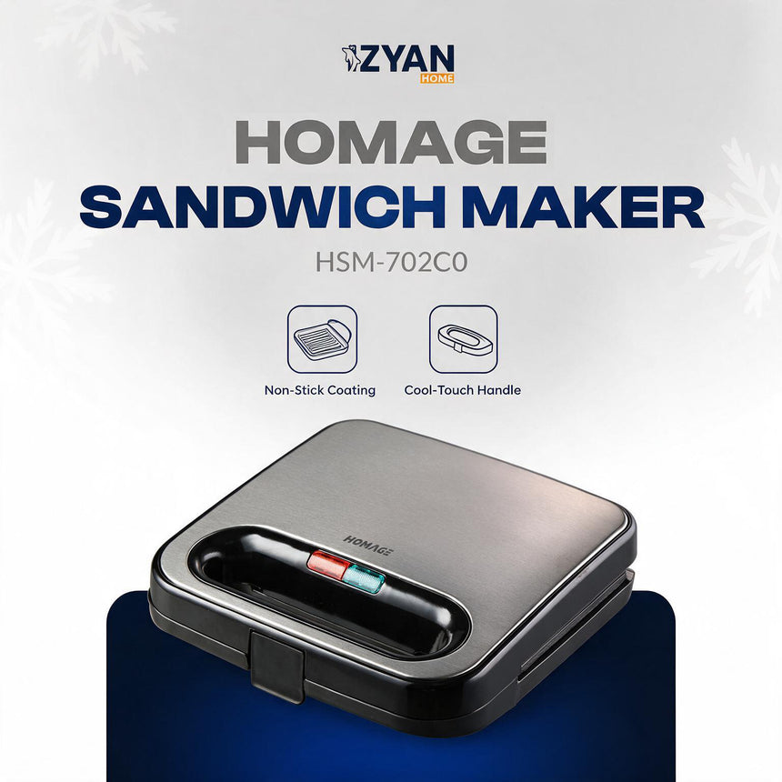 Homage Sandwich Maker HSM-702C0