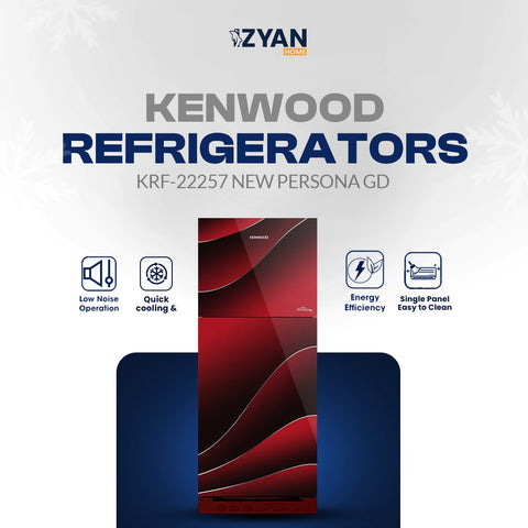 Kenwood Refrigerator New Persona GD Double Door | 22257 23357
